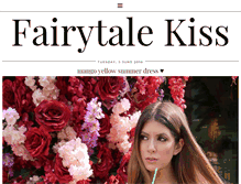 Tablet Screenshot of fairytalekiss.co.uk